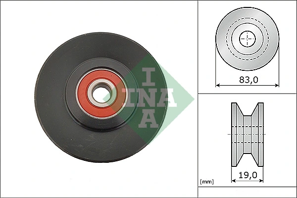 Tensioner Pulley, V-belt